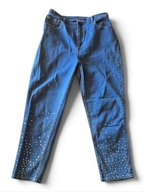 Quacker Factory Women's Jeans with Studds